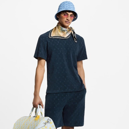 루이비통 남성 라운드 반팔티 - Louis vuitton Mens Round Tshirt - lvc14206x