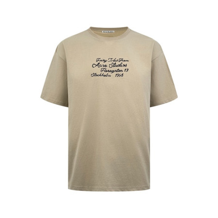 아크네 남성 라운드 반팔티 - Acne Mens Round Tshirt - anc14209x