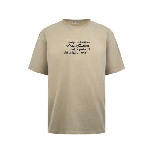 아크네 남성 라운드 반팔티 - Acne Mens Round Tshirt - anc14209x