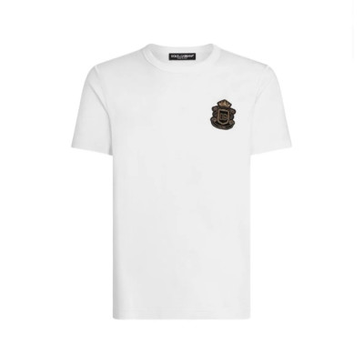 돌체앤가바나 남성 라운드 티셔츠 - Dolce&Gabbana Mens Round Tshirt - doc14213x