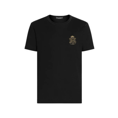 돌체앤가바나 남성 라운드 티셔츠 - Dolce&Gabbana Mens Round Tshirt - doc14214x