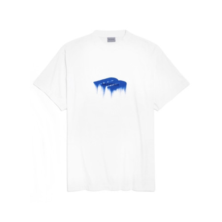 발렌시아가 남성 라운드 반팔 티셔츠 - Balenciaga Mens Round Tshirt - bac14241x