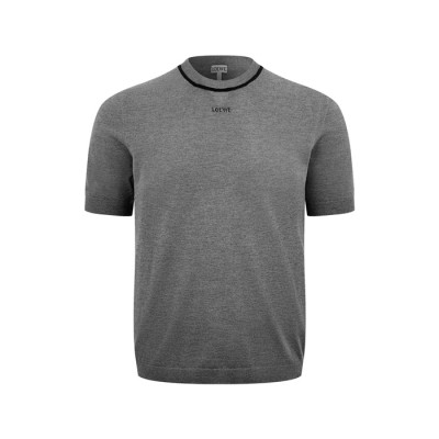 로에베 남성 라운드 반팔티 - Loewe Mens Round Tshirt - loc14245x