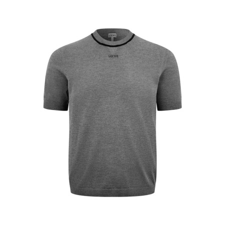 로에베 남성 라운드 반팔티 - Loewe Mens Round Tshirt - loc14245x