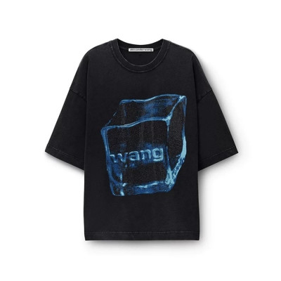 알렉산더왕 남성 라운드 반팔티 - Alexander wang Mens Round Tshirt - alc14251x