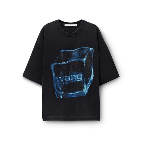 알렉산더왕 남성 라운드 반팔티 - Alexander wang Mens Round Tshirt - alc14251x