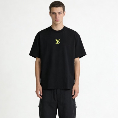 루이비통 남성 라운드 반팔티 - Louis vuitton Mens Round Tshirt - lvc14258x