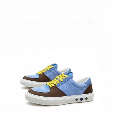 루이비통 남성 리볼리 스니커즈 - Louis vuitton Mens Rivoli Sneakers - lvs13820x