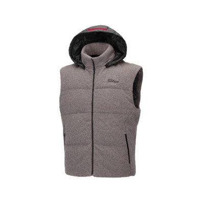 [Titleist] 타이틀리스트 남성 Tour-Fit 캐시미어 니트 다운 베스트 - gol1959x