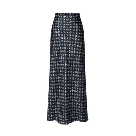 루이비통 여성 모노그램 부이 플레어 맥시 스커트 - Louis vuitton Womens Monogram Buoy Flared Maxi Skirt - lvc14294x