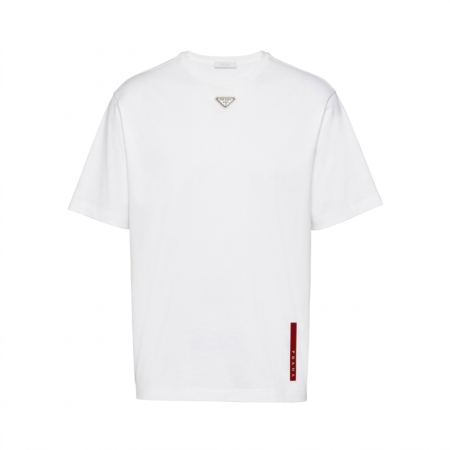 프라다 남성 라운드 반팔티 - Prada Mens Round Tshirt - prc14311x