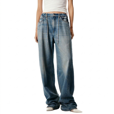 알렉산더왕 여성 크리스탈 드로코드 벌룬 조거 - Alexander wang Womens Crystal Drawcord Balloon Jogger - alc14319x