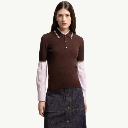 몽클레어 여성 폴로 반팔 티셔츠 - Moncler Womens Polo Tshirt - moc14323x