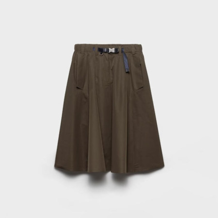 프라다 여성 패브릭 스커트 - Prada Womens Technical Fabric Circle Skirt - prc14324x