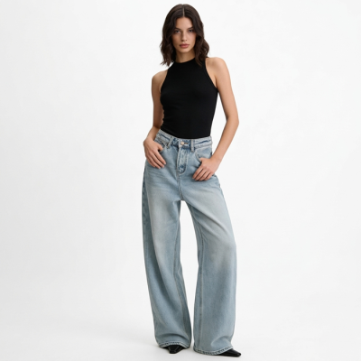 발렌시아가 여성 배기 팬츠 - Balenciaga Womens Baggy Pants - bac14341x