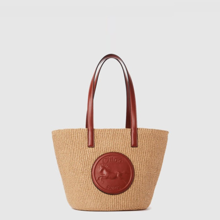 끌로에 여성 라지 Horse Medal 바스켓 - Chloe Womens Large Horse Medal Basket - chb15050x