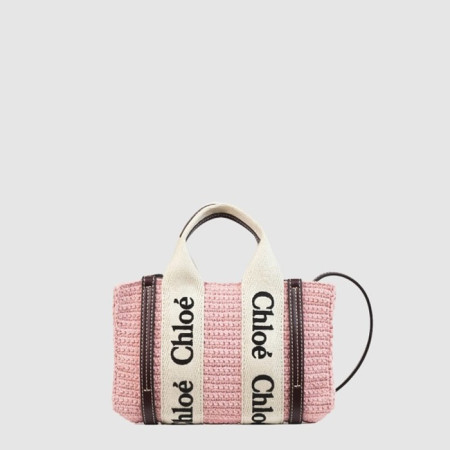 끌로에 여성 우디 스트랩 토트 백 미니 - Chloe Womens Woody Strap Tote Bag Mini - chb15061x