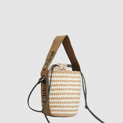 끌로에 여성 우디 바스켓 백 스몰 - Chloe Womens Woody Basket Bag Small - chb15064x