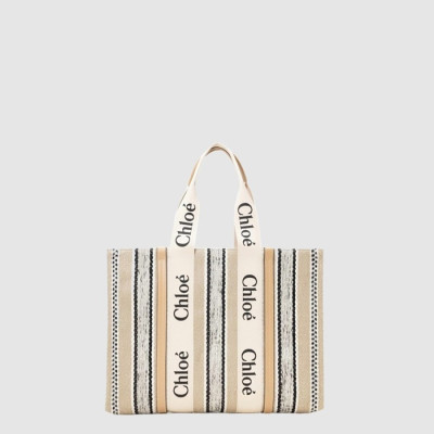끌로에 여성 우디 라지 토트 백 - Chloe Womens Woody Large Tote Bag - chb15067x