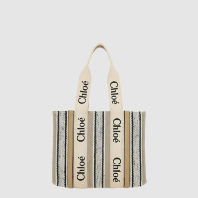 끌로에 여성 우디 미듐 토트 백 - Chloe Womens Woody Medium Tote Bag - chb15070x
