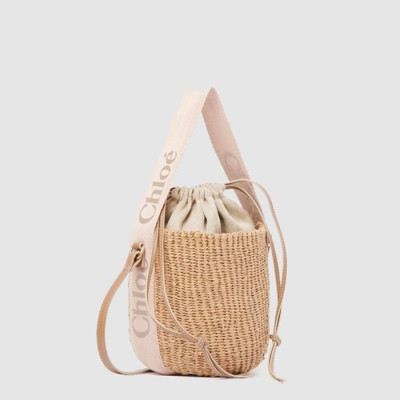 끌로에 여성 우디 바스켓 백 스몰 - Chloe Womens Woody Basket Bag Small - chb15074x