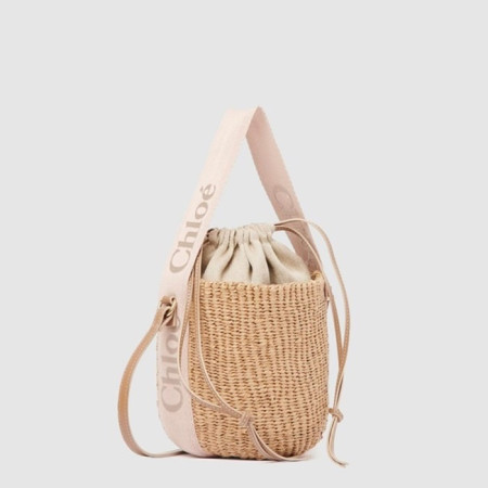 끌로에 여성 우디 바스켓 백 스몰 - Chloe Womens Woody Basket Bag Small - chb15074x
