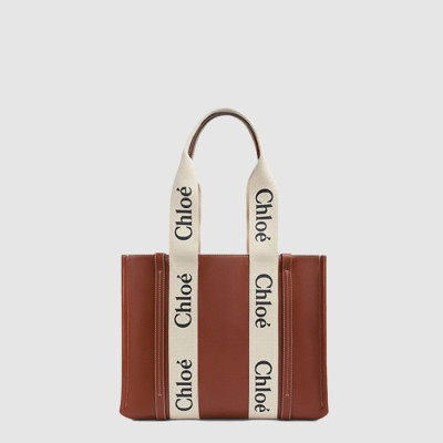 끌로에 여성 우디 미듐 토트 백 - Chloe Womens Woody Medium Tote Bag - chb15081x