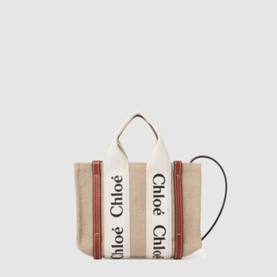 끌로에 여성 우디 스트랩 토트 백 미니 - Chloe Womens Woody Strap Tote Bag Mini - chb15086x