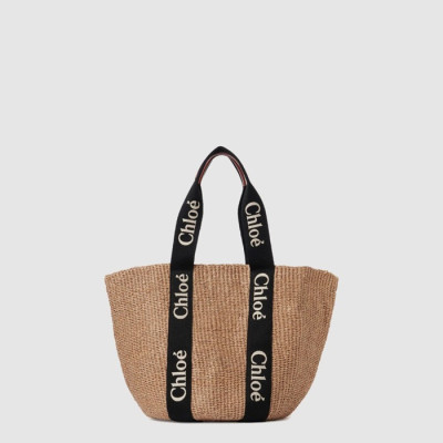 끌로에 여성 우디 바스켓 백 라지 - Chloe Womens Woody Basket Bag Large - chb15088x
