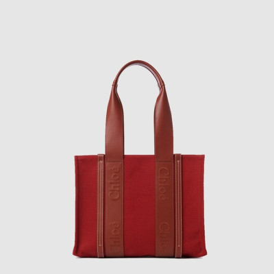 끌로에 여성 우디 토트 백 미듐 - Chloe Womens Woody Tote Bag Medium - chb15112x