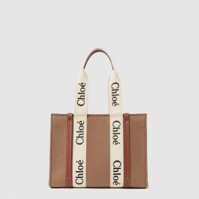 끌로에 여성 우디 토트 백 미듐 - Chloe Womens Woody Tote Bag Medium - chb15113x