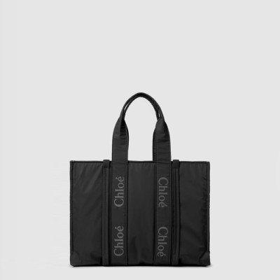 끌로에 여성 우디 토트 백 라지 - Chloe Womens Woody Tote Bag Large - chb15116x