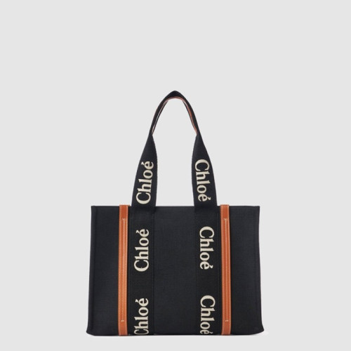 끌로에 여성 미디엄 우디 토트 백 - Chloe Womens Medium Woody Tote Bag - chb15138x