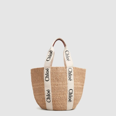 끌로에 여성 우디 바스켓 백 라지 - Chloe Womens Woody Basket Bag Large - chb15144x