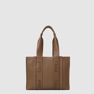 끌로에 여성 미디엄 우디 토트 백 - Chloe Womens Medium Woody Tote Bag - chb15145x