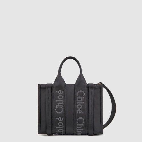 끌로에 여성 우디 스트랩 토트 백 스몰 - Chloe Womens Woody Strap Tote Bag Small - chb15146x