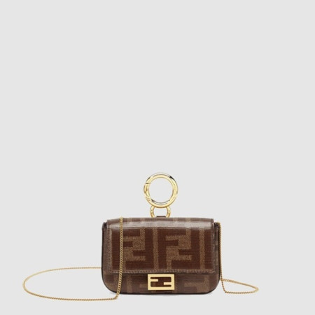펜디 여성 슈퍼 미니 체인 백 - Fendi Womens Super Mini Chain Bag - feb15236x