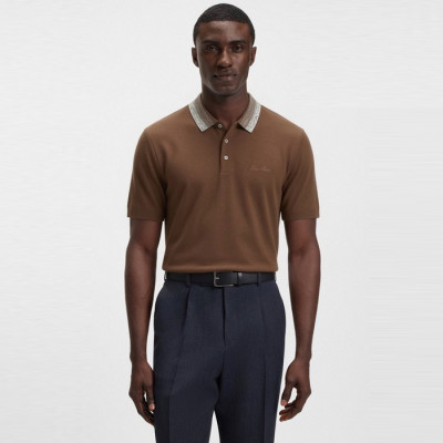 로로피아나 남성 폴로 반팔티 - Loro Piana Mens Polo Tshirt - lpc14371x