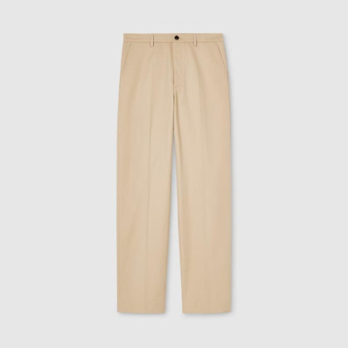 구찌 남성 자수 트윌 팬츠 - Gucci Mens Embroidery Twill Pants - guc14373x