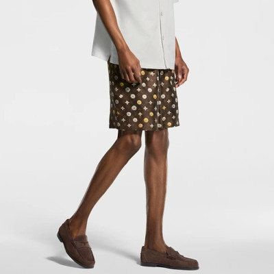 루이비통 남성 모노그램 프린트 반바지 - Louis vuitton Mens Monogram Printed Shorts - lvc14374x