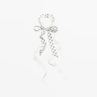 샤넬 여성 슬림 반두탑  실크 트윌리 - Chanel Womens Slim Bandeau Silk Twill - acc7199x