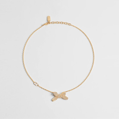 디올 여성 델리케이트 보우 네크리스 - Dior Womens Delicate Bow Necklace - acc7208x