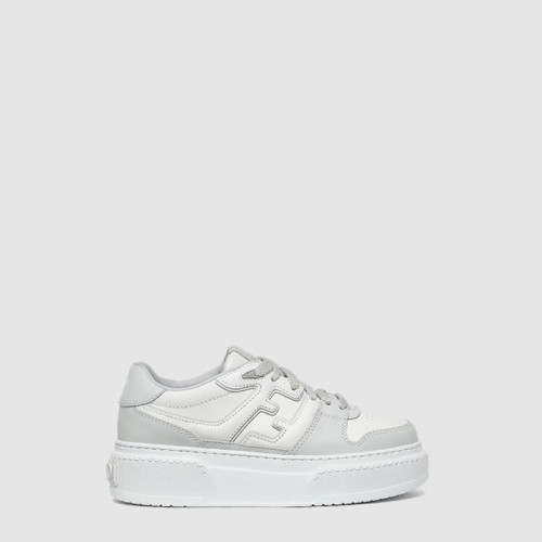 펜디 남성 가죽 플랫폼 로우탑 - Fendi Mens Leather Platform Low Top - fes13857x