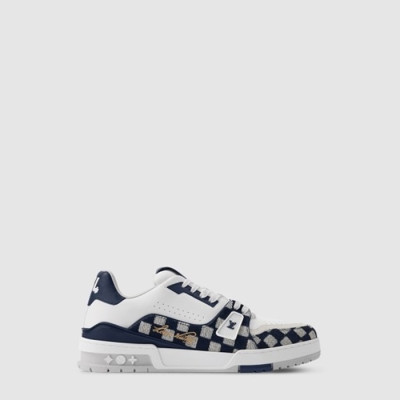 루이비통 남성 트레이너 스니커즈 - Louis vuitton Mens Trainer Sneakers - lvs13876x