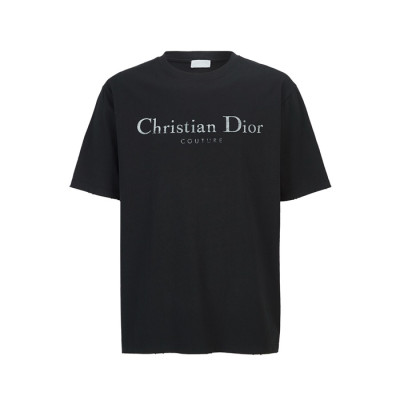 디올 남성 라운드 티셔츠 - Dior Mens Round Tshirt - dic14396x
