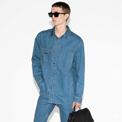 구찌 남성 클래식 셔츠 -  Gucci Mens Classic Shirt - guc14431x