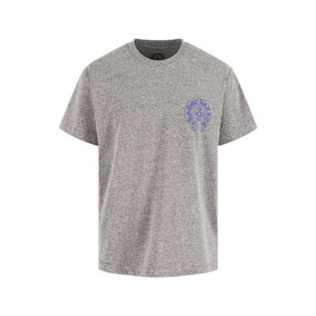 크롬하츠 남성 라운드 반팔티 - Chrom Hearts Mens Round Tshirt - chc14472x