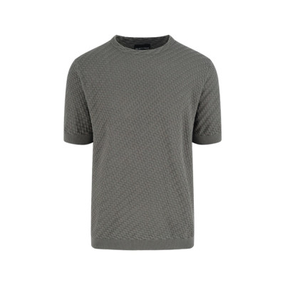 알마니 남성 라운드 반팔티 - Armani Mens Round Tshirt - arc14477x