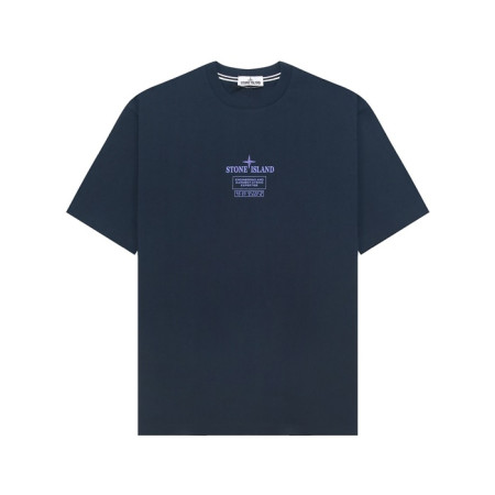 스톤아일랜드 남성 라운드 반팔 티셔츠 - Stone Island Mens Round Tshirt - stc14485x