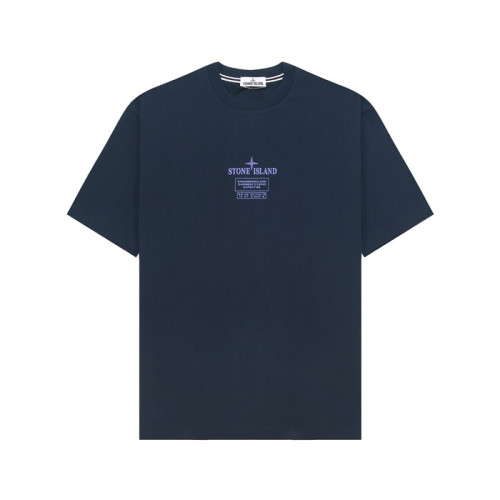 스톤아일랜드 남성 라운드 반팔 티셔츠 - Stone Island Mens Round Tshirt - stc14485x